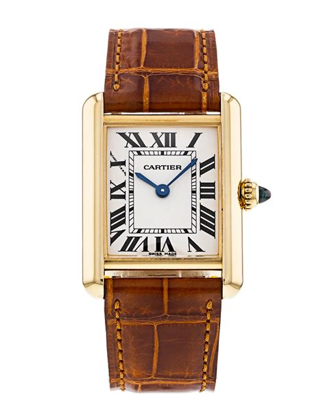 cartier tank ebay|pre owned cartier tank louis.